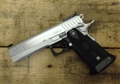 STI 5.0 Edge .40 D/T Mag Release, Fiber Optic Front Sights Hard Chromed-  Stocked Item