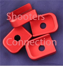 Double Tap Aluminum Base Pad - Red