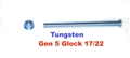 CARVER Tungsten Guide Rod Uncaptured Glock Gen 5 G17/22/31