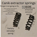 Rune Tactical Canik Enhanced Extractor Spring