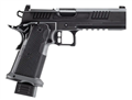 Alpha Foxtrot ROMULUS 9MM 5IN MOS ADAPTER BULL RAMPED DLC BLACK Aluminum Grip
