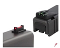 Dawson Precision Glock 43 Fiber Optic Rear/Fiber Optic Front Carry Fixed Sight Set