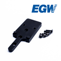EGW TRIJICON RMR / SRO, HOLOSUN 407C / 507C MOUNT FOR Smith and Wesson (S&W) Revolver