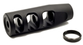 JP Tactical Competition Series Compensator 5/8-24 TPI .750 OD .350 Exit Matte Black