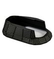 LOK CZ Shadow 2 Magwell GridLOK Brass Palm Swell Aggressive Black