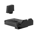 Kensight Glock Adjustable Kensight Sight Set with Beveled Blade and Front Sight