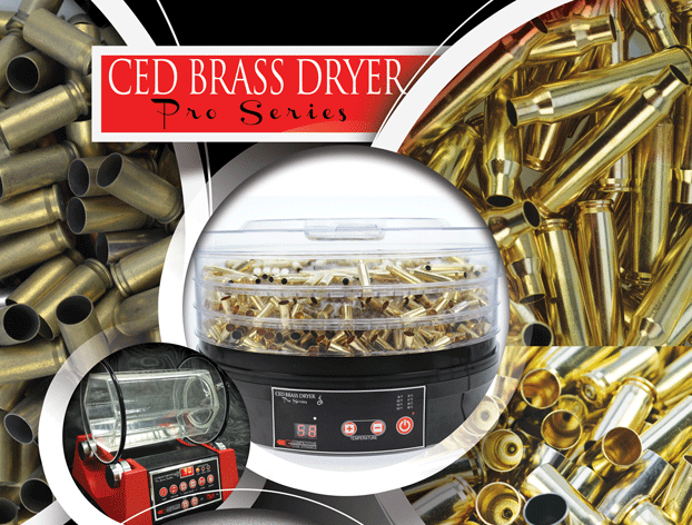 CED Brass Tornado Pro Series Tumbler