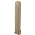 Glock Magazine 9mm Model 17/34, 33rd Flat Dark Earth