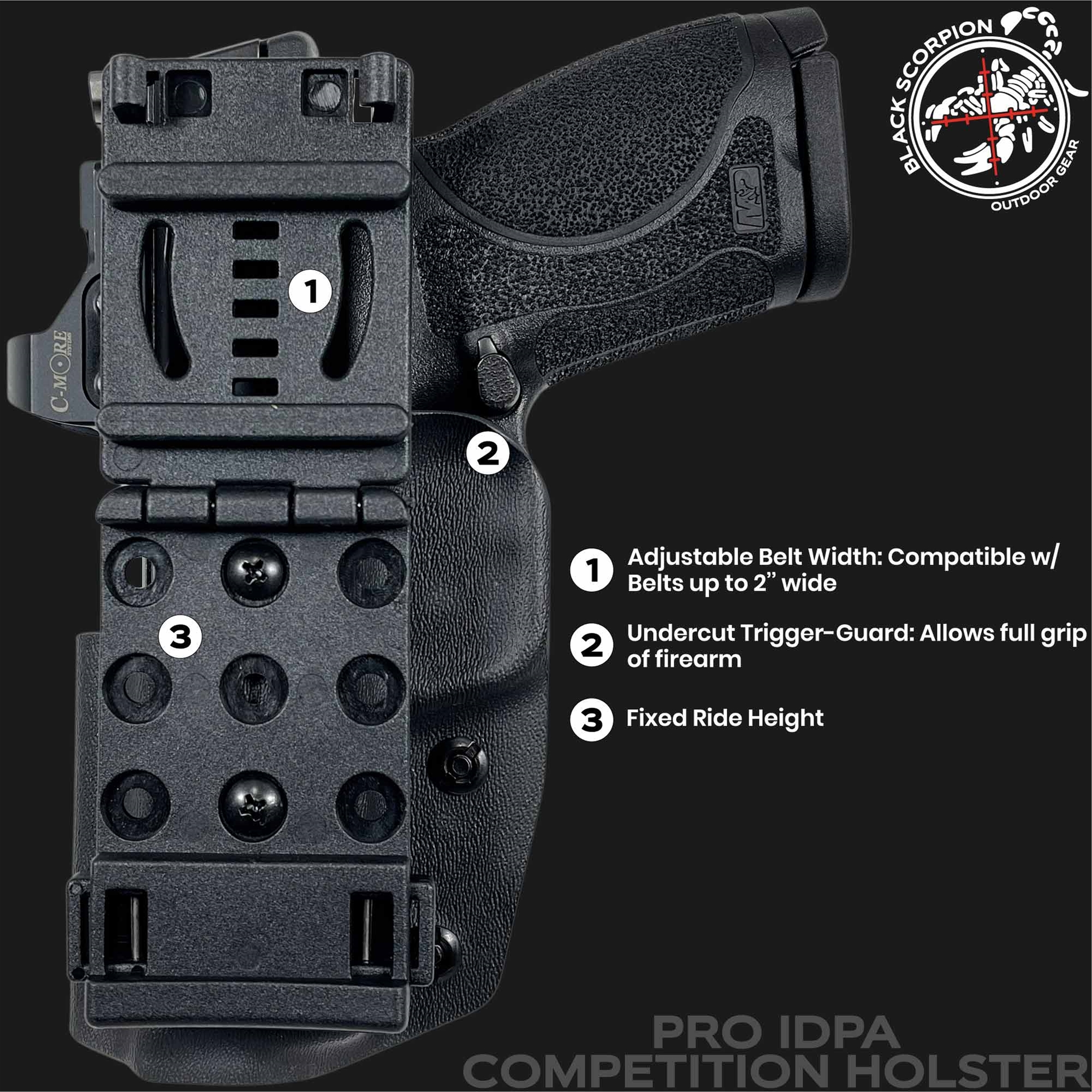 Black Scorpion Gear  3Gun, IDPA, IPSC, USPSA Competiton Gear