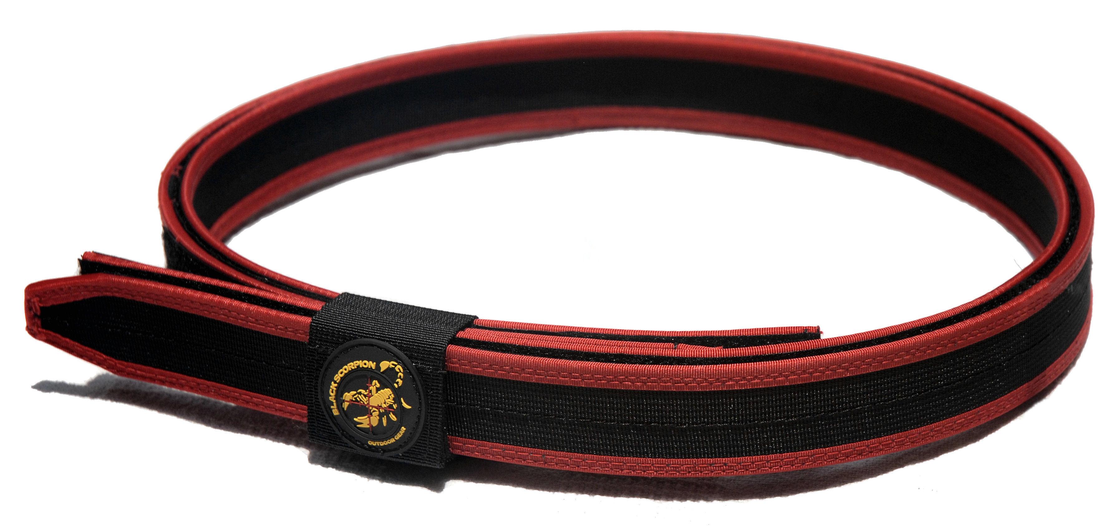 Black Scorpion IPSC & USPSA Pro Competition Belt, RED