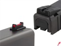 Dawson Precision Glock Gen5 G17/G19 Carry Fixed Sight Set Black Rear/FO Front