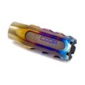 CODA Fury Titanium Compensator for AR-15 - 5.56 / .223 - Flame Anodized