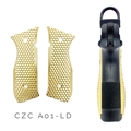 Patriot Defense | CZC A01-LD Palm Swell AGGRESSIVE Grip - Brass