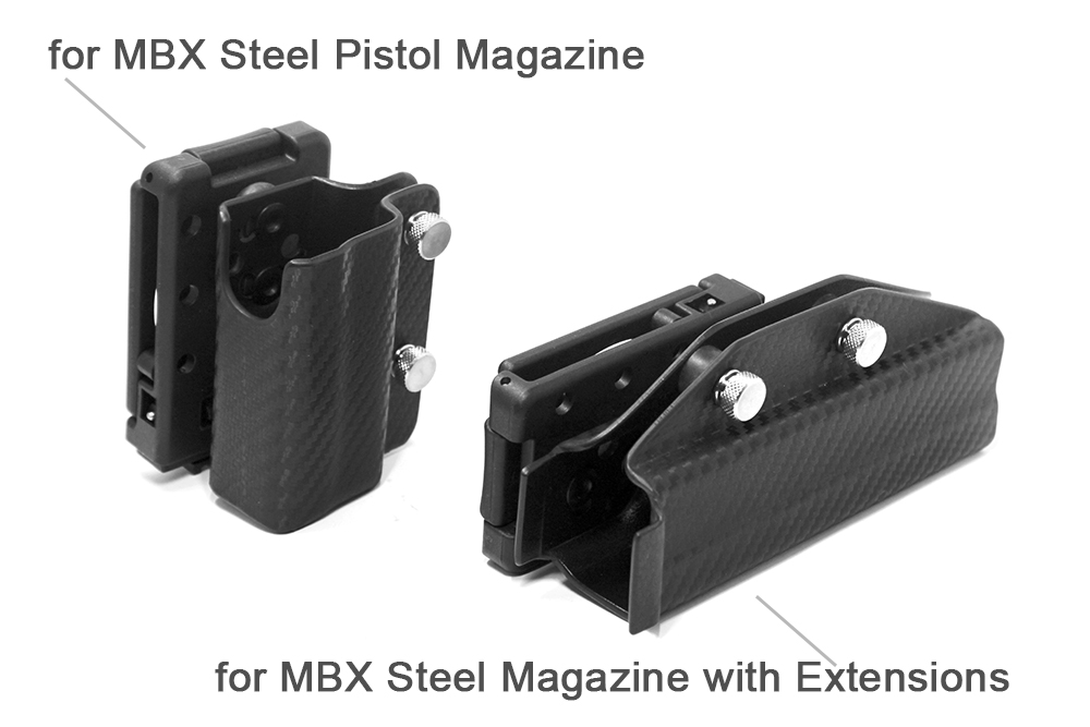 MBX Steel Glock AAA Extended Magazine Pouch
