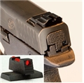 Warren Tactical S&W M&P Pro/L Plain Rear with Fiber Optic Front - Mix