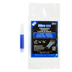 Vibra-Tite 122 Oil Tolerant Threadlocker Blue 1.8ML