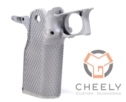Cheely Custom E2 Extra Aggressive Grip Kit – Stainless 