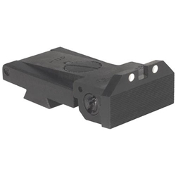 Kensight Target 1911 Sights White Dot with Beveled Blade - Fits Bomar BMCS Sight Dovetail Cut