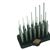 GRACE USA 21 Piece Steel Punch Set with Bench Block