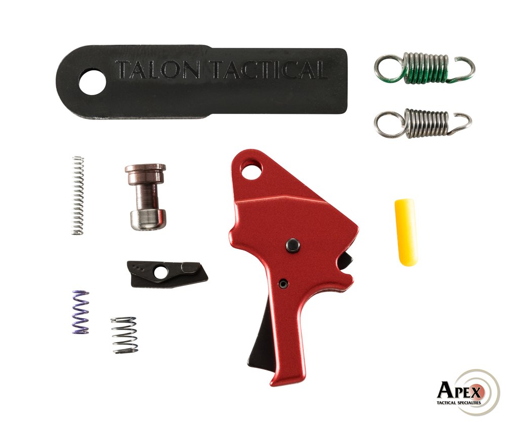 Apex Red Flat-Faced Forward Set Sear & Trigger Kit