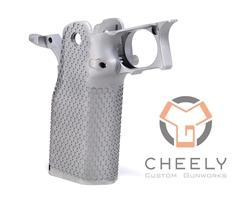 Cheely Custom E2 Aggressive Grip Kit – Stainless Double Undercut