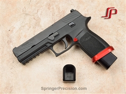 Springer Precision SIG P320/P250 9/40 EZ 140mm base pads Black