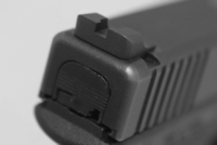 Warren Tactical Glock Sevigny Carry Plain Rear &amp; Front Fiber Optic 