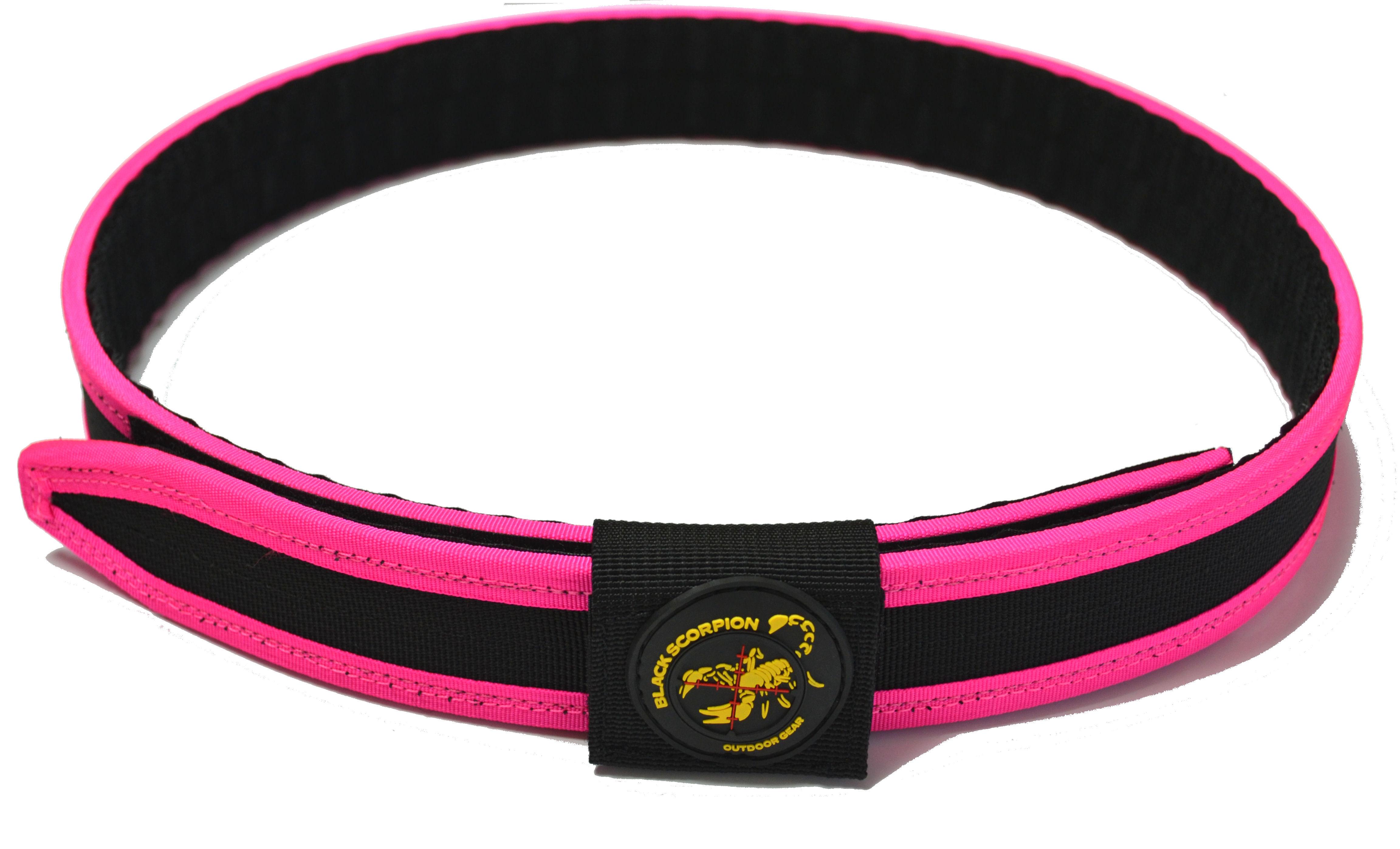 Black Scorpion IPSC & USPSA Pro Competition Belt, PINK