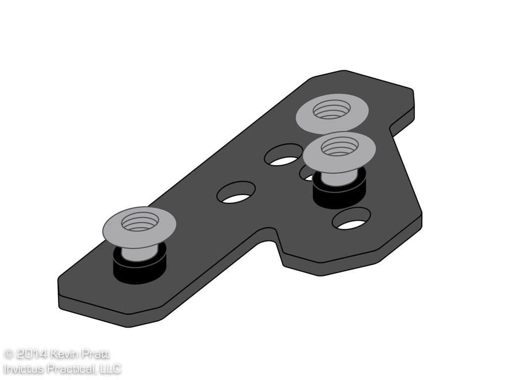 Invictus Practical 2-Point Adapter Plate