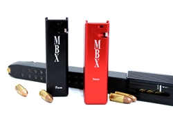 MBX BLOWOUT "Mini" PCC Competition Extension Basepad including spring for Factory Glock 9mm and ETS Magazines only