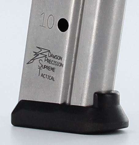 Dawson Basepad 1911 for Dawson or Metalform 9mm Mags Extended to Fit IPSC Box by Dawson