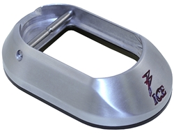 Dawson ICE Magwell STI- SILVER w/Black Insert