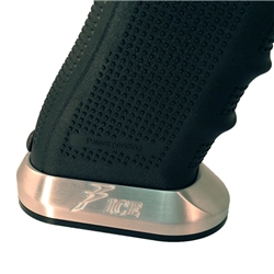 Dawson Ice Magwell GLOCK Gen 4 SILVER, Medium  Backstrap