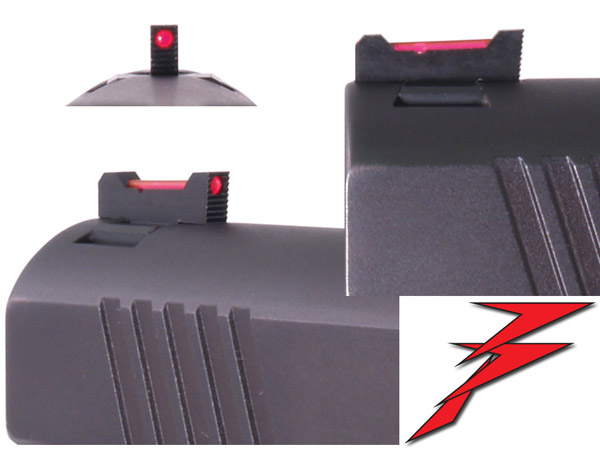 Dawson Kimber Fiber Optic Inserted Front Sight .160 Tall x .125 Wide