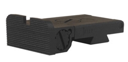 Dawson Adj. Rear Sight .130 notch Bomar Type