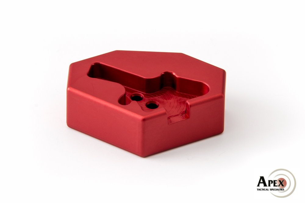Apex Flat-Faced Trigger Assembly Block