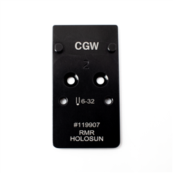 CGW CZ Shadow 2 / P10 Optic Ready mounting plate RMR / SRO / HOLOSUN