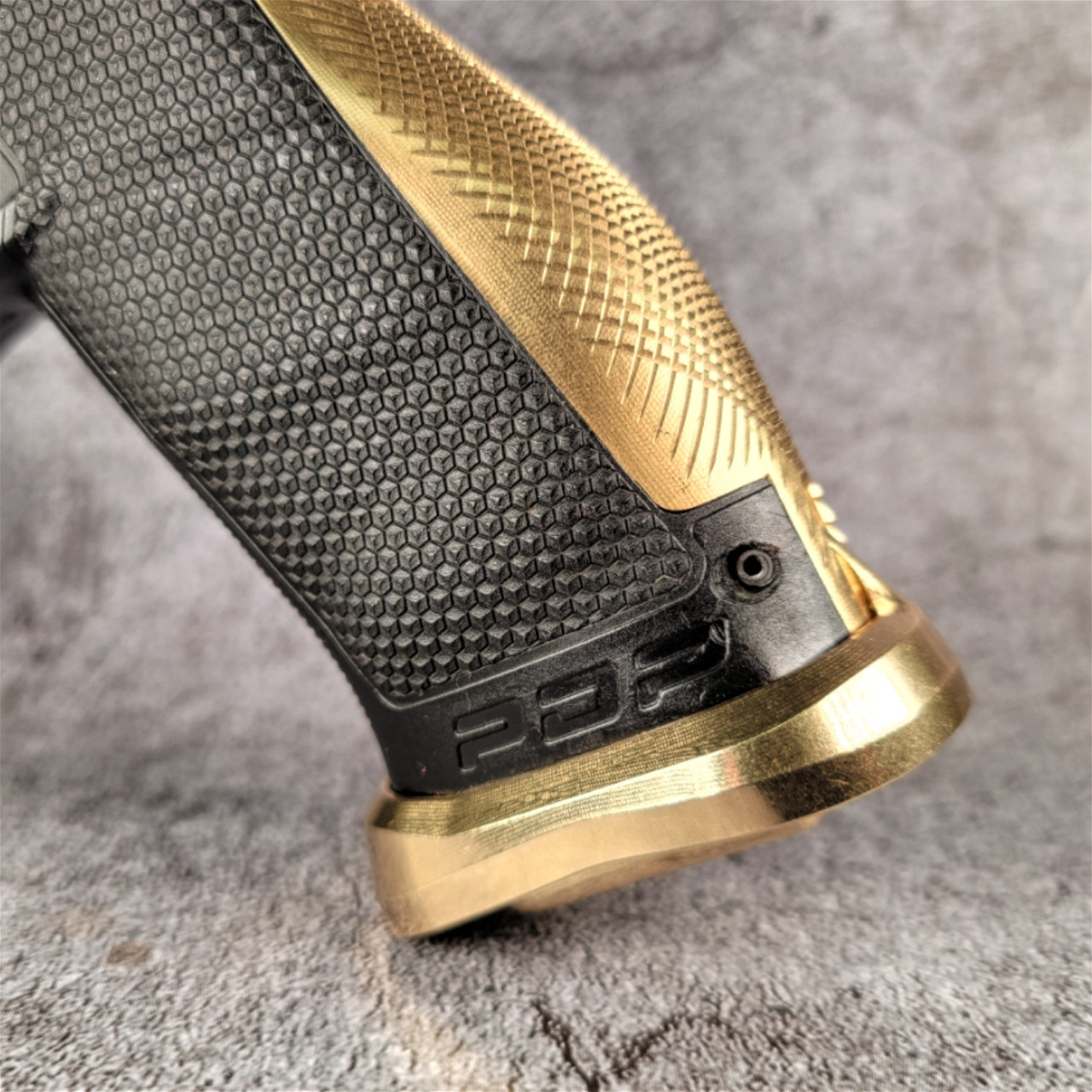 Taylor Freelance Walther PDP Full-Size Magwell - Brass - Shiny