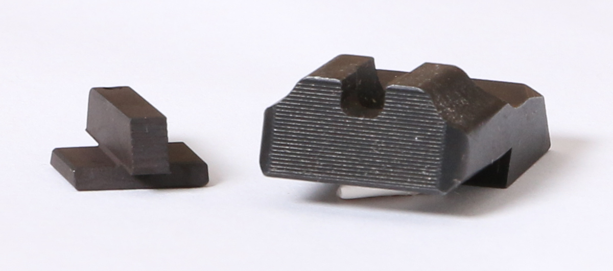 Warren Tactical 1911 Plain Front and Rear Novak