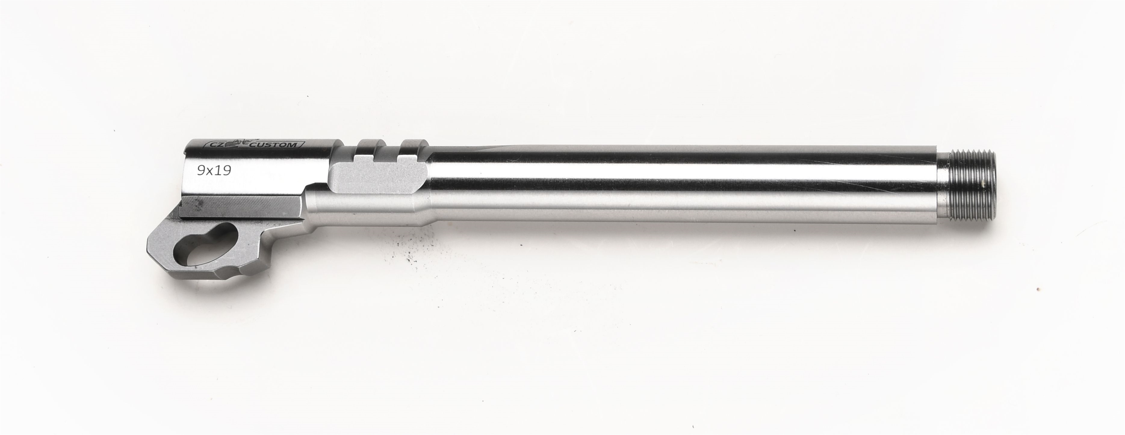 CZ Custom Barrel 9mm Tactical Sports TSO TS2 (L 5.8" 0.55" Dia) Threaded 1/2 28 Stainless Steel