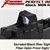 Dawson Precision Glock MOS Co-Witness Black Rear and Fiber Optic Front Sight Set