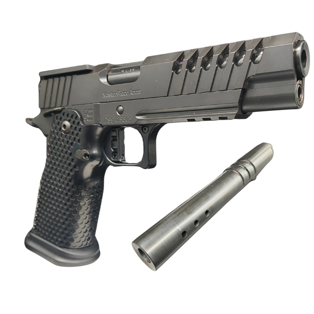Masterpiece Arms DS9 Hybrid Comp Pistol Black  IDPA W/Additional Barrel