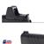 Dawson Precision Red Dot Adapter Plate & Front Sight Combo for Staccato HD w/ Trijicon RMR, ECO