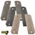 ERGO XTR TAPERED BOTTOM HARD RUBBER 1911 GRIP