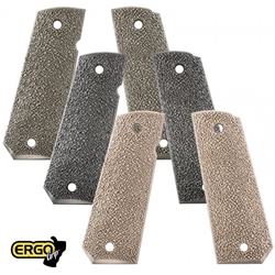 ERGO XTR TAPERED BOTTOM HARD RUBBER 1911 GRIP