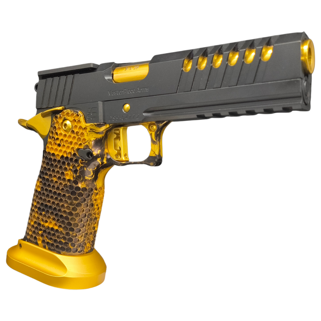 Masterpiece Arms DS9 Hybrid Pistol Black & Gold