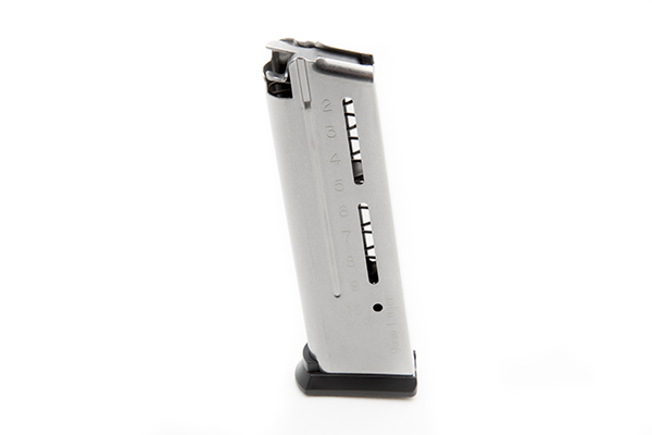 Wilson #500-9 1911 Elite Tactical Magazine, 9mm, Full-Size, 10 Round, ETM Base Pad