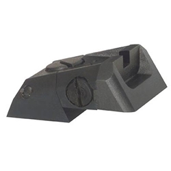 Kensight (DAS) 1911 Sights Adjustable Rear Combat Sight, Recessed Blade - Fits Novak LoMount Sight Dovetail Cut