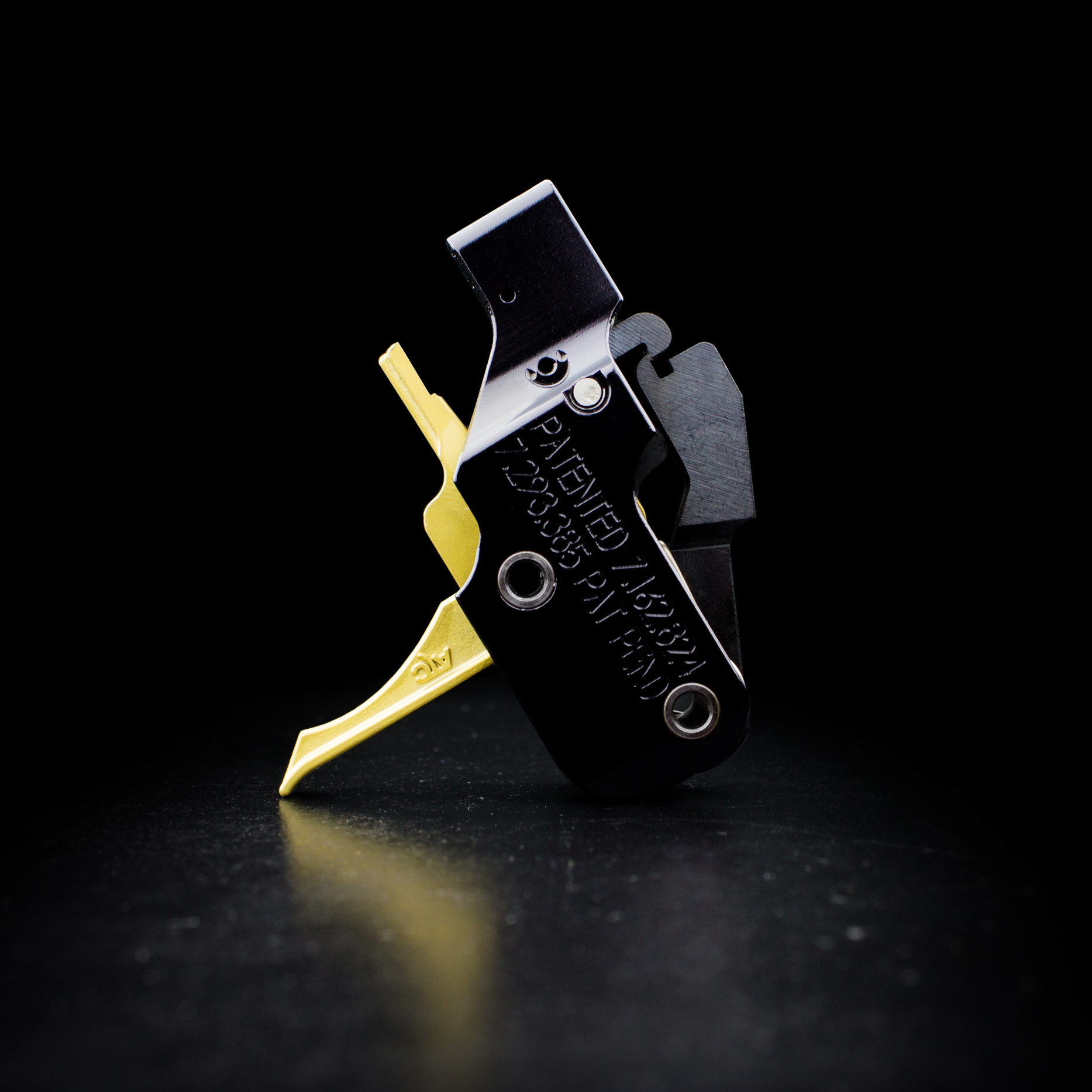 American Trigger Corp – AR Gold Flat (.223, 5.56) Trigger Adjustable