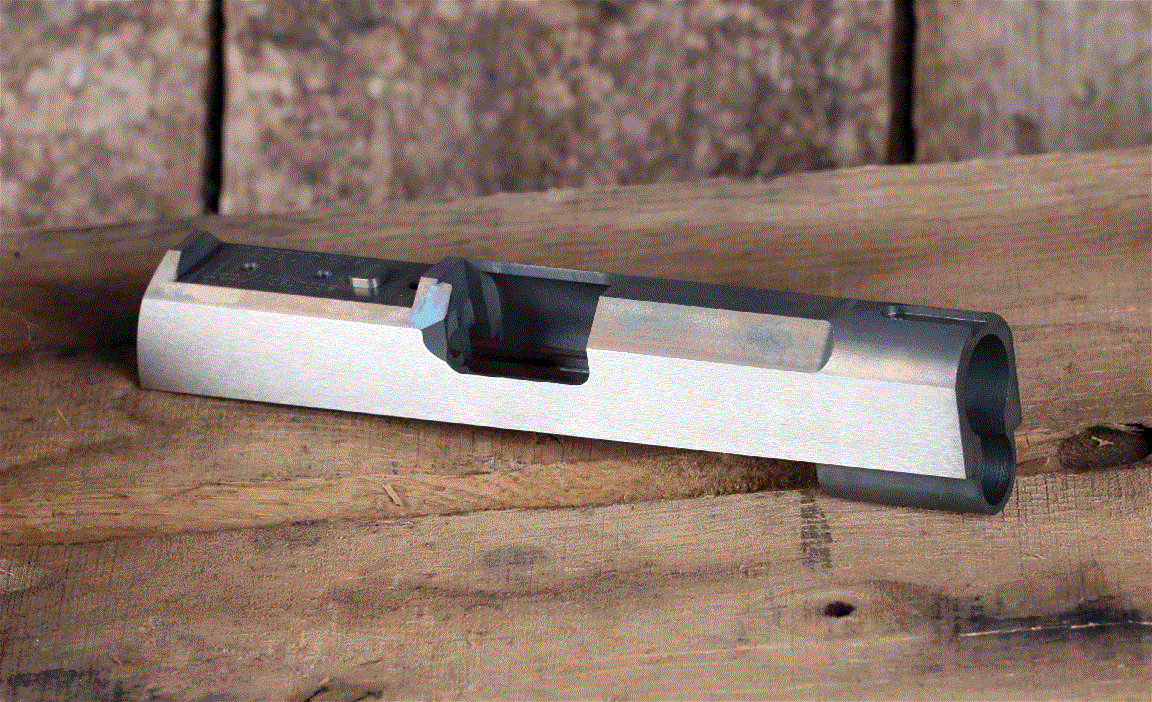 Accuracy X Multi-Sight™ 2011/1911 Stainless Slide 4.25" Tri-Top 9mm